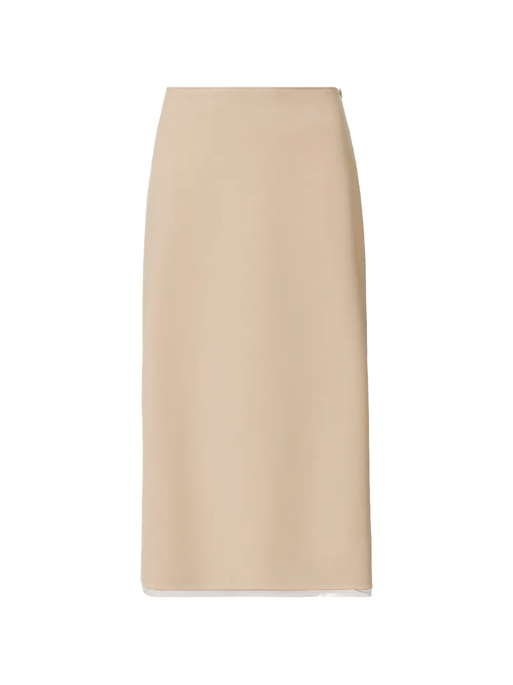 Fabiana Filippi zip-fastening midi skirt - Toni neutri