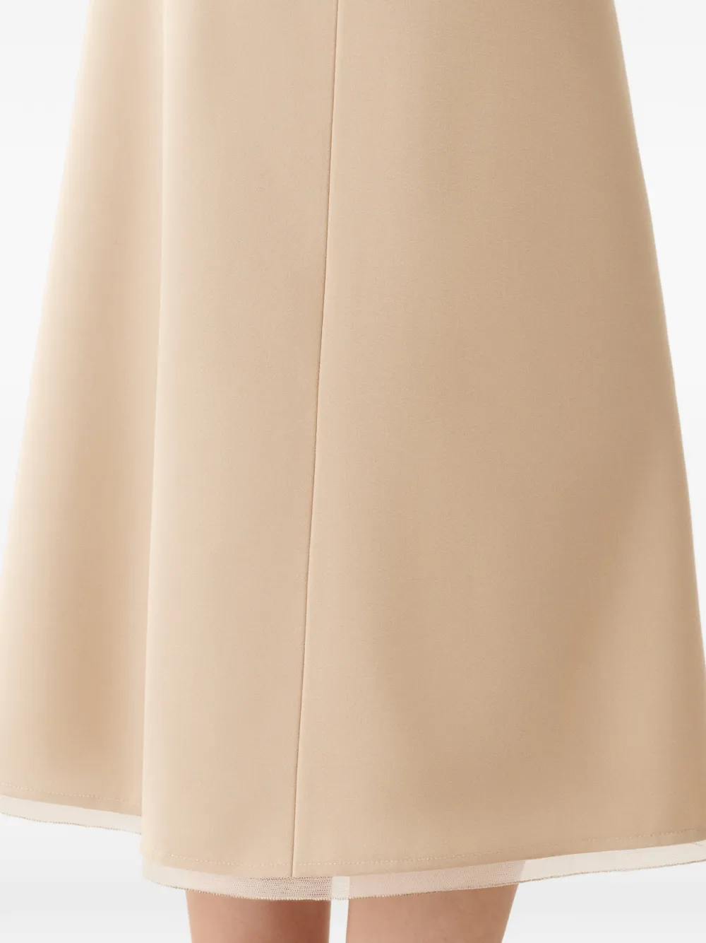 Fabiana Filippi Mini-rok met ritssluiting Beige