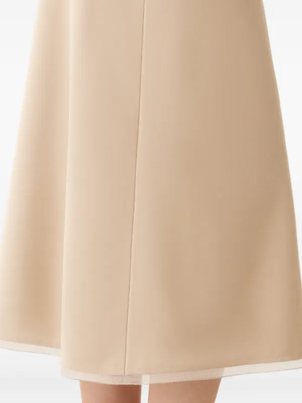 Fabiana Filippi ジップ スカート | ニュートラル | FARFETCH JP