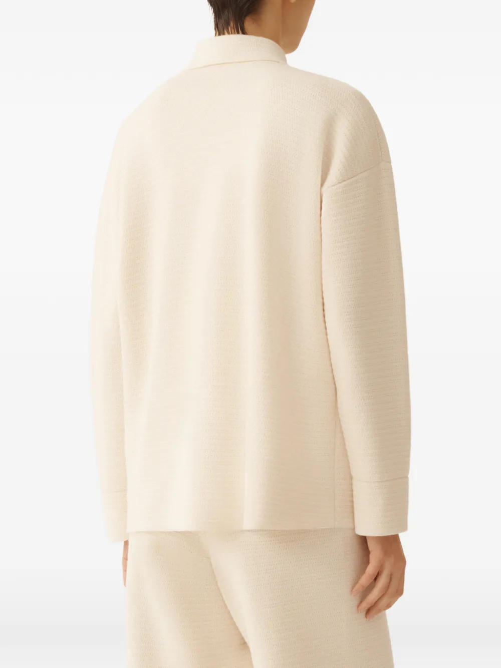 Fabiana Filippi Blouse met zak Beige