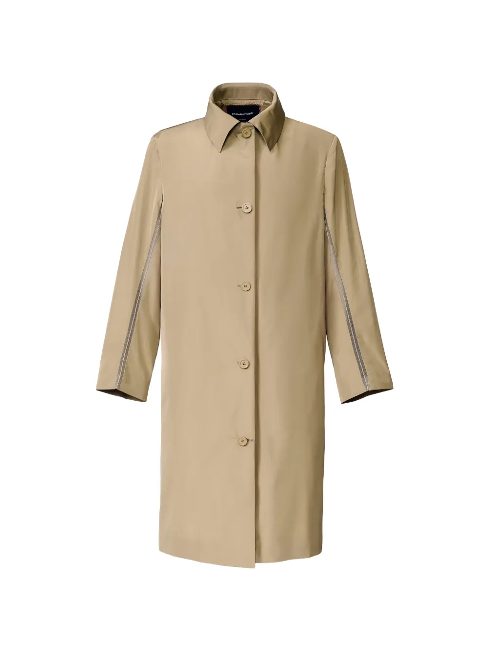 Fabiana Filippi piped coat - Toni neutri