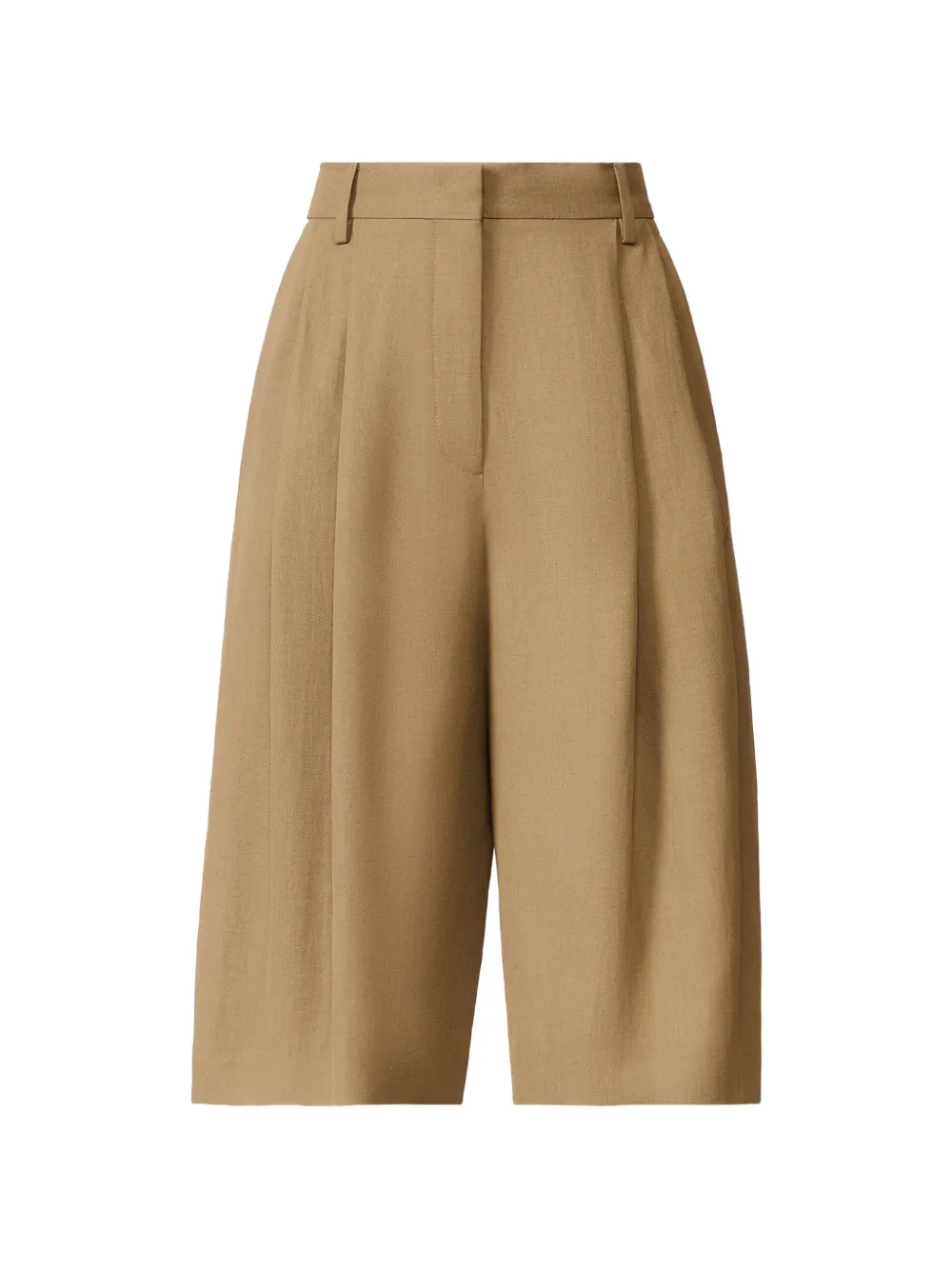 Fabiana Filippi pocket pleated shorts - Brown