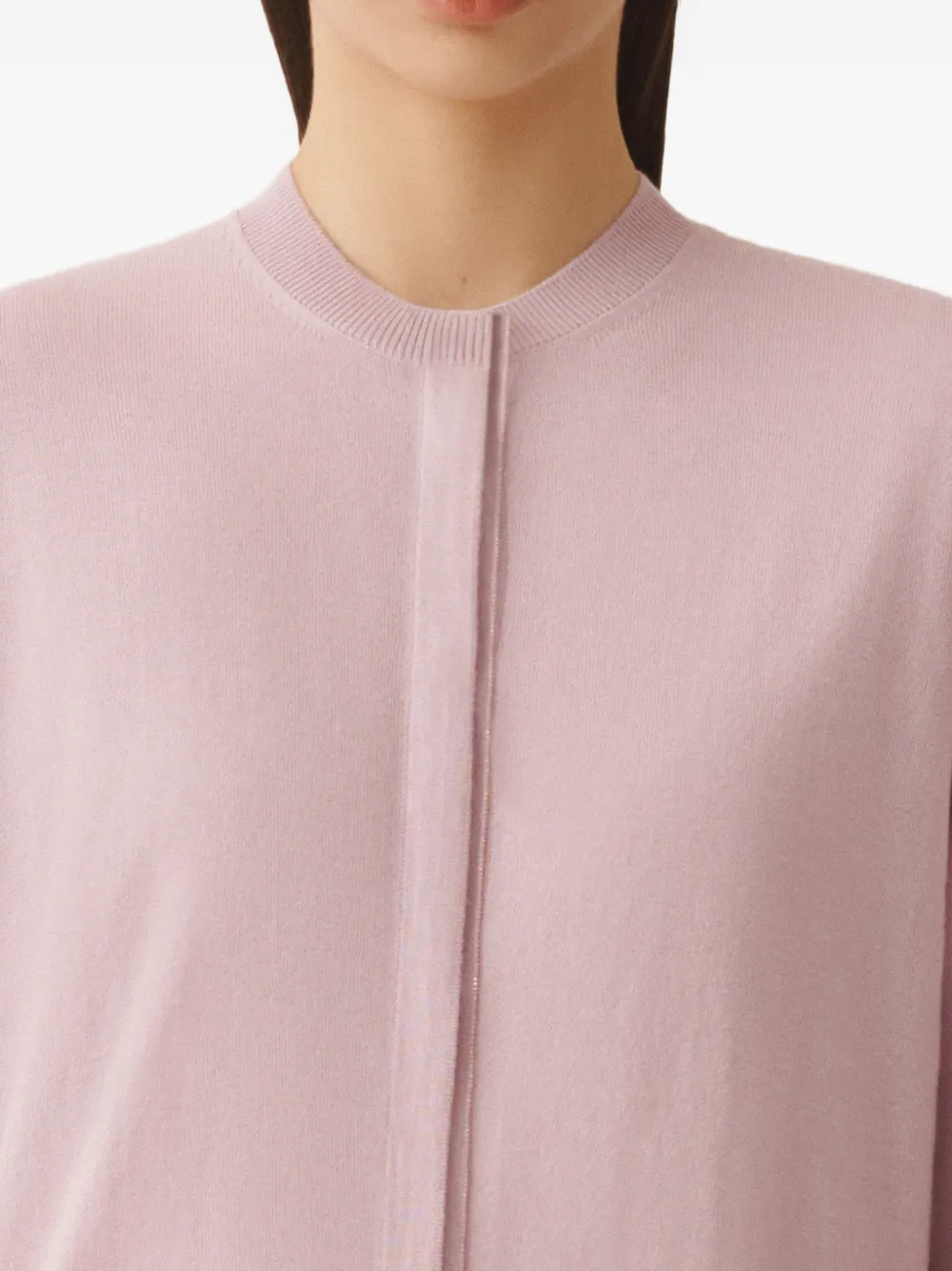 Fabiana Filippi Vest met knopen Roze