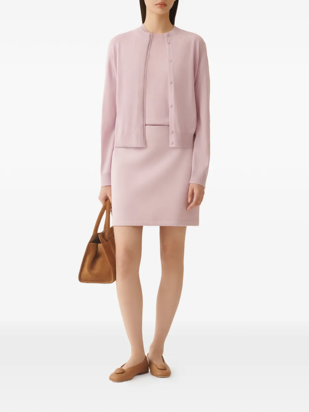 Fabiana Filippi Vest met knopen Roze