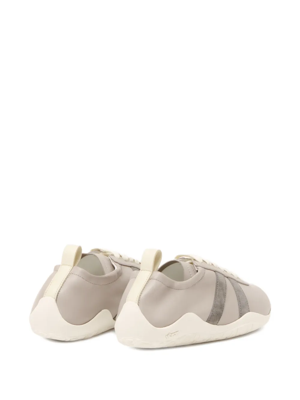 Fabiana Filippi striped sneakers Beige