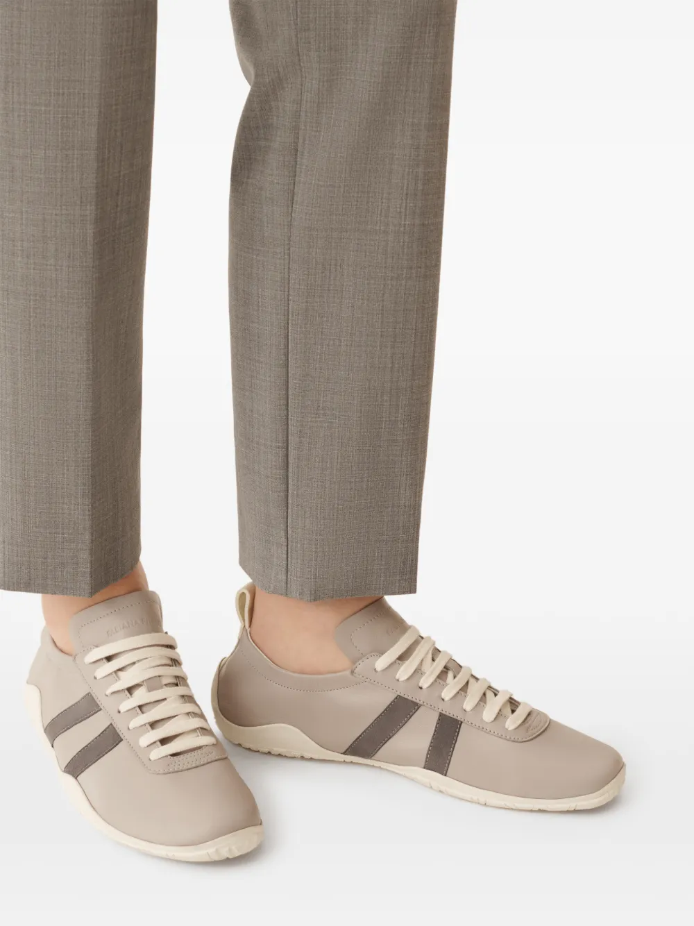 Fabiana Filippi striped sneakers Beige