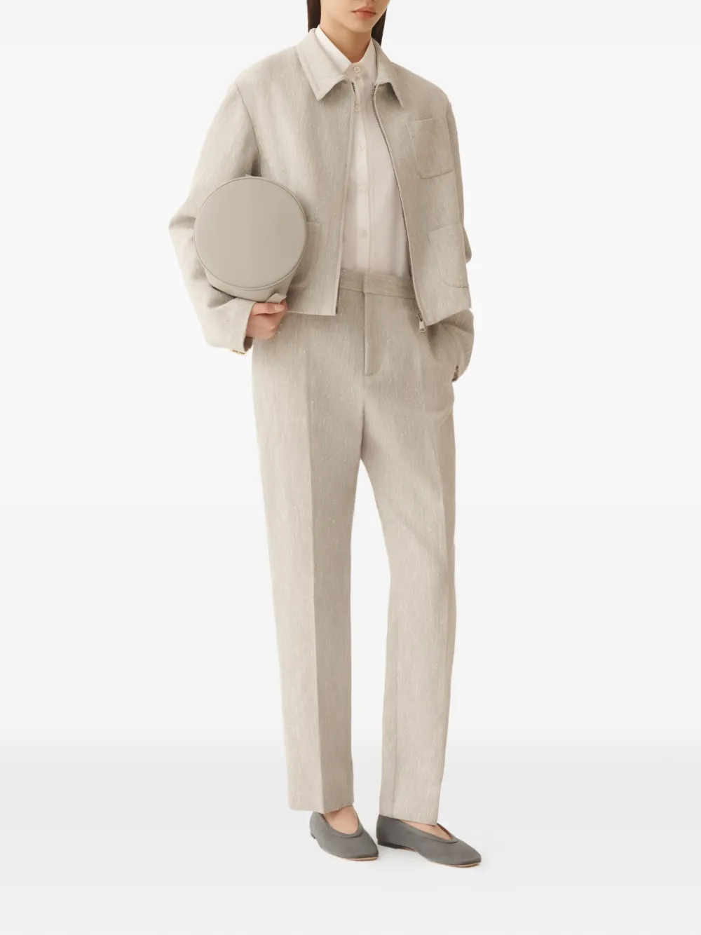 Fabiana Filippi buttoned collar shirt - Wit