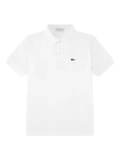Lacoste Kids рубашка поло на пуговицах