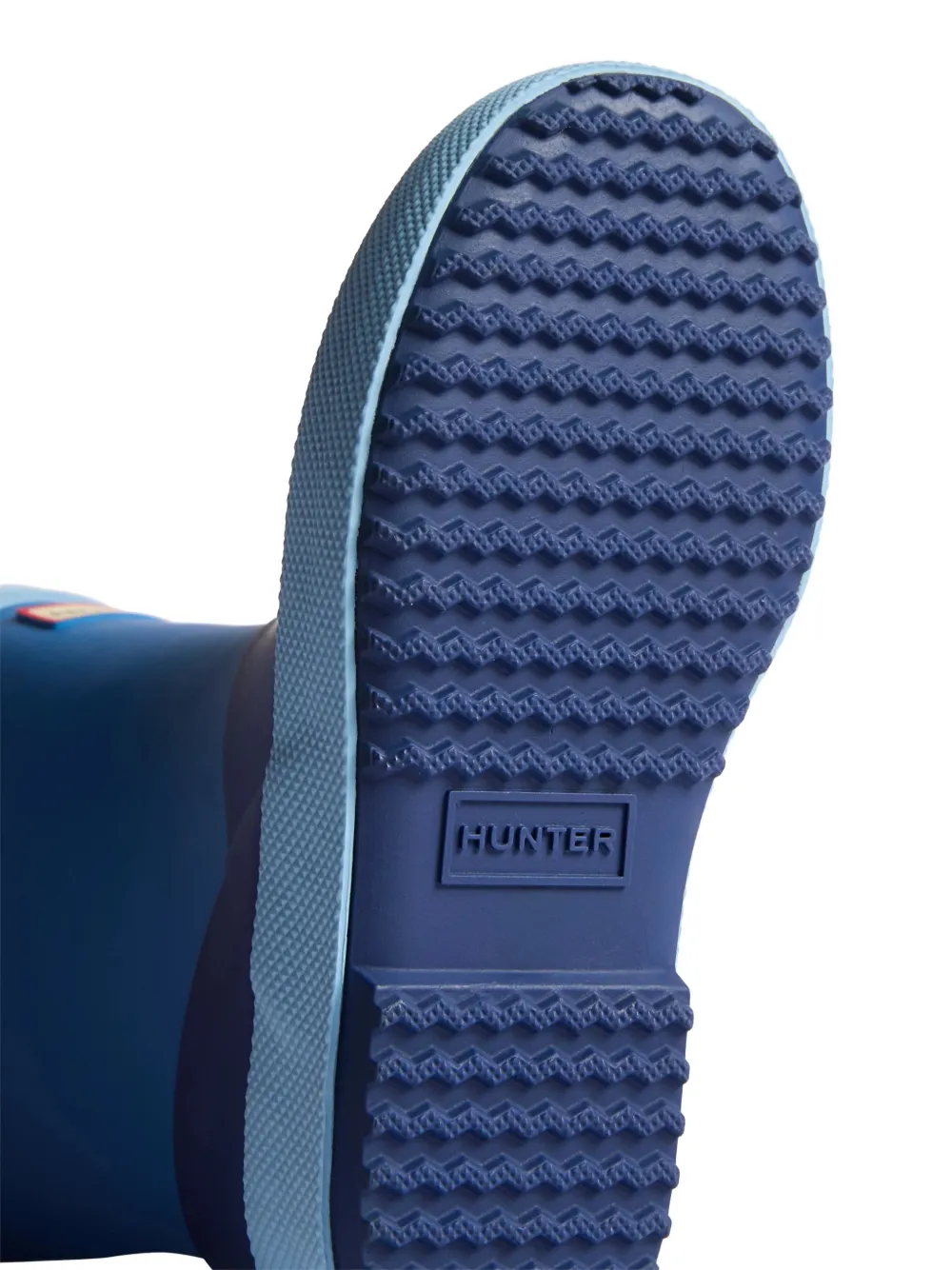 Hunter Kids colourblock wellies Blauw