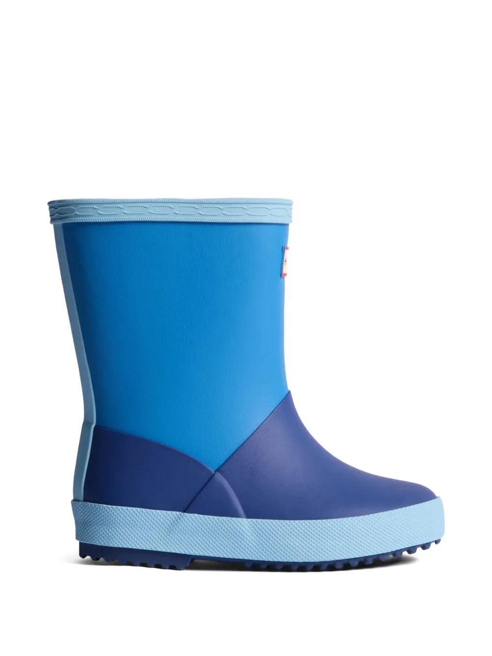 Hunter Kids colourblock wellies Blauw