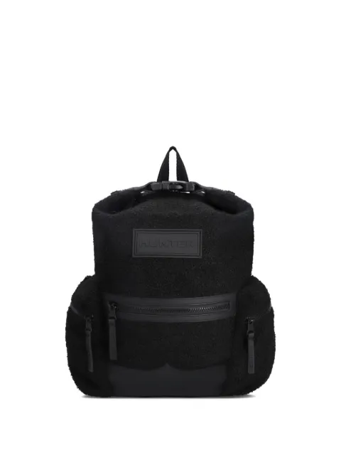 Hunter Kids logo-patch backpack