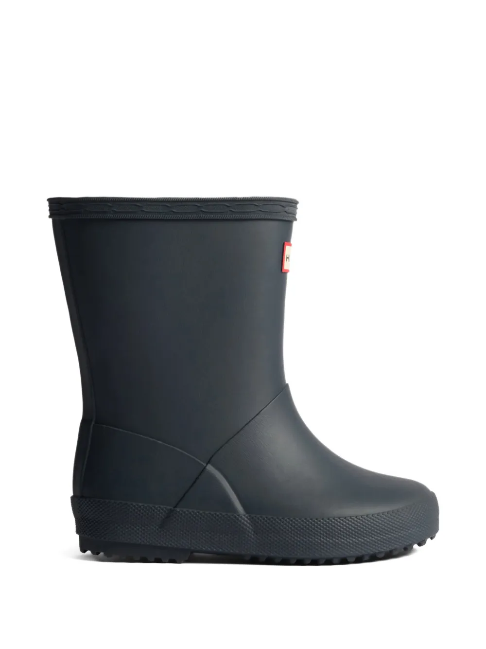 Hunter Kids logo-appliqué wellies Blauw