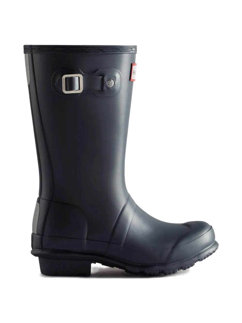 Hunter Kids buckle-strap rain boots - Blauw