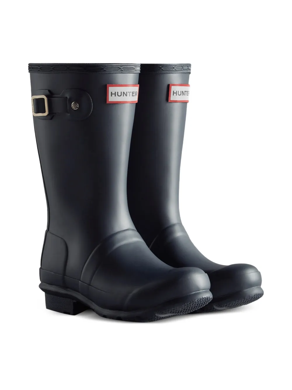 Hunter Kids botas de lluvia con correa y hebilla | Zapatos para niña | Image 2