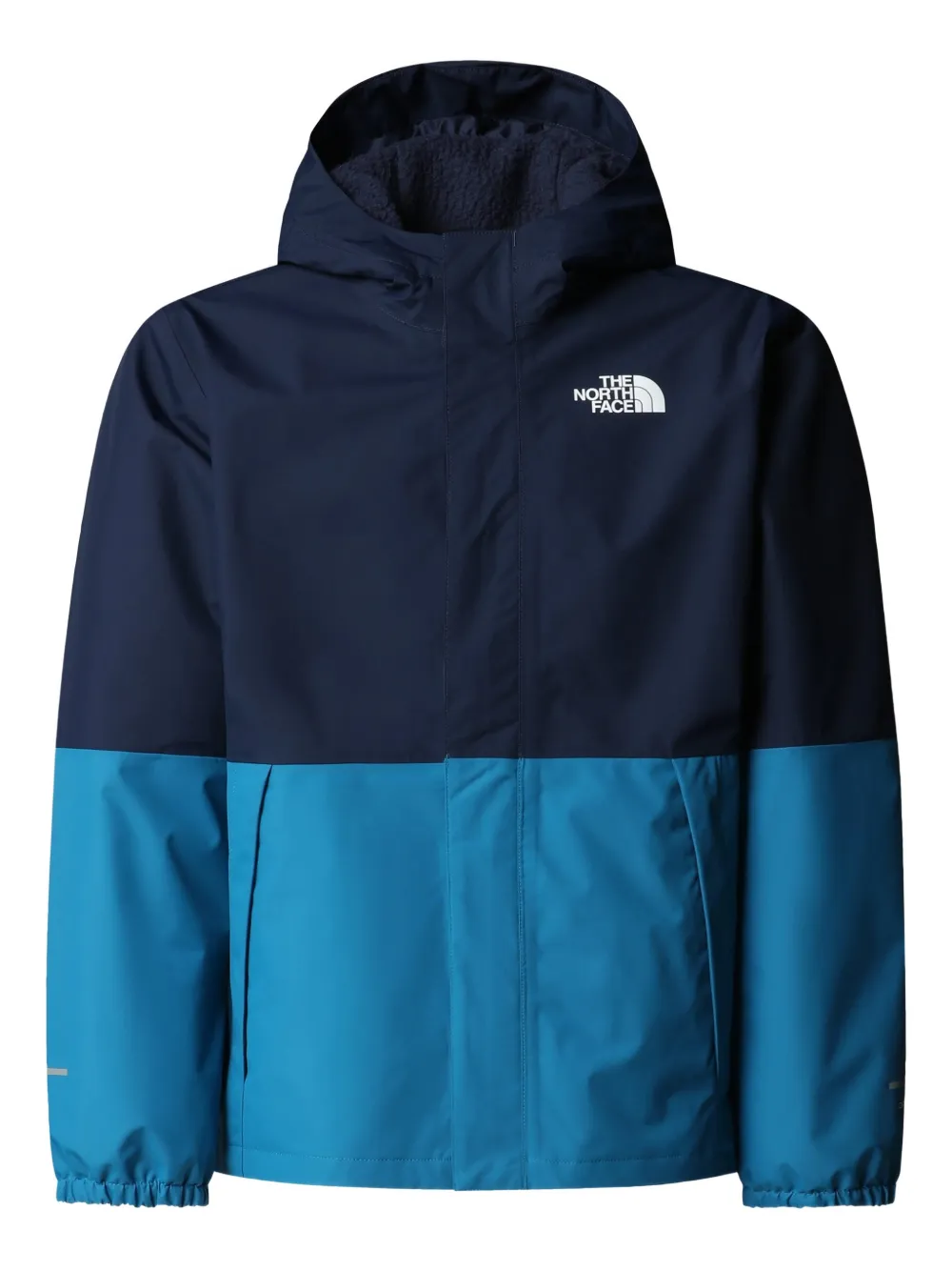 The North Face Kids' Logo-print Jacket In Blue