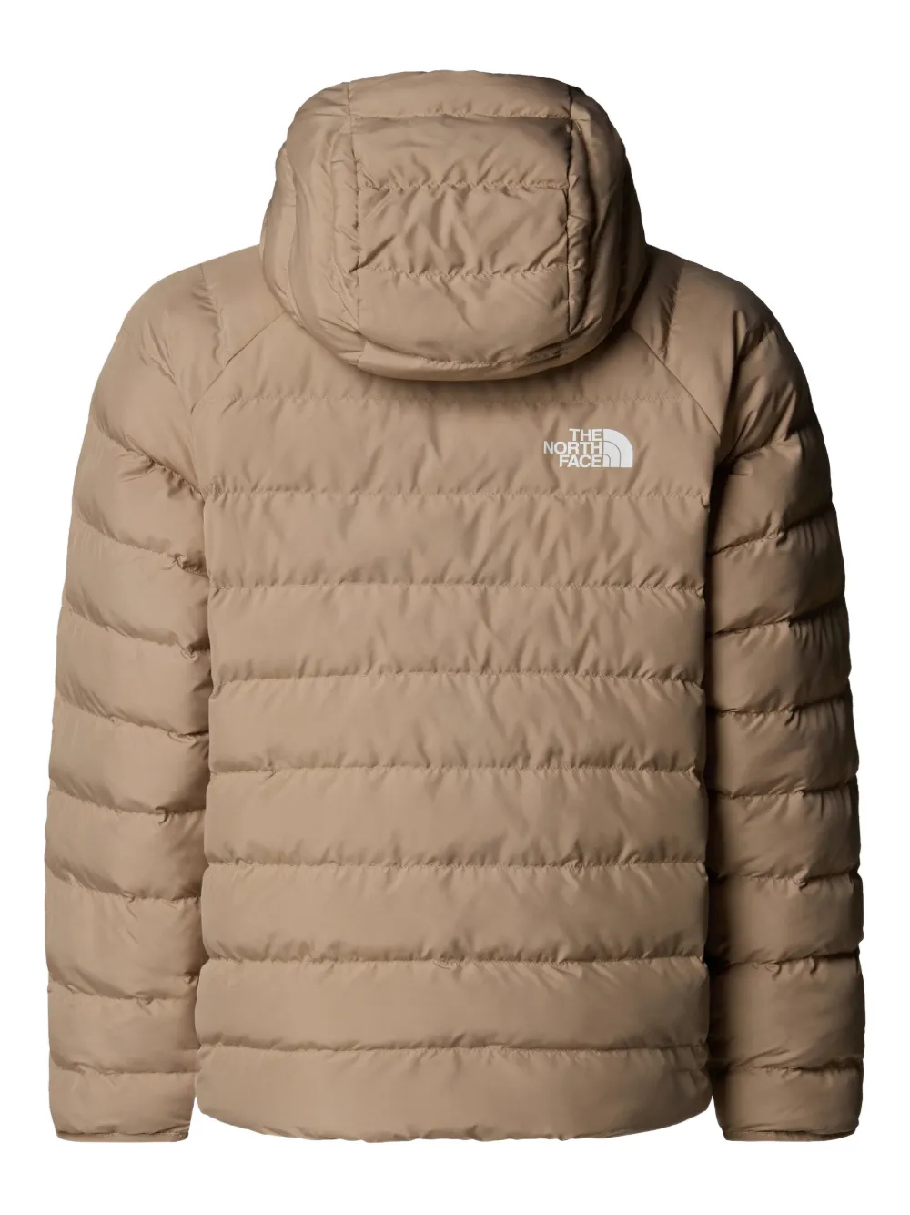 The North Face Kids Gewatteerd jack met logoprint Beige