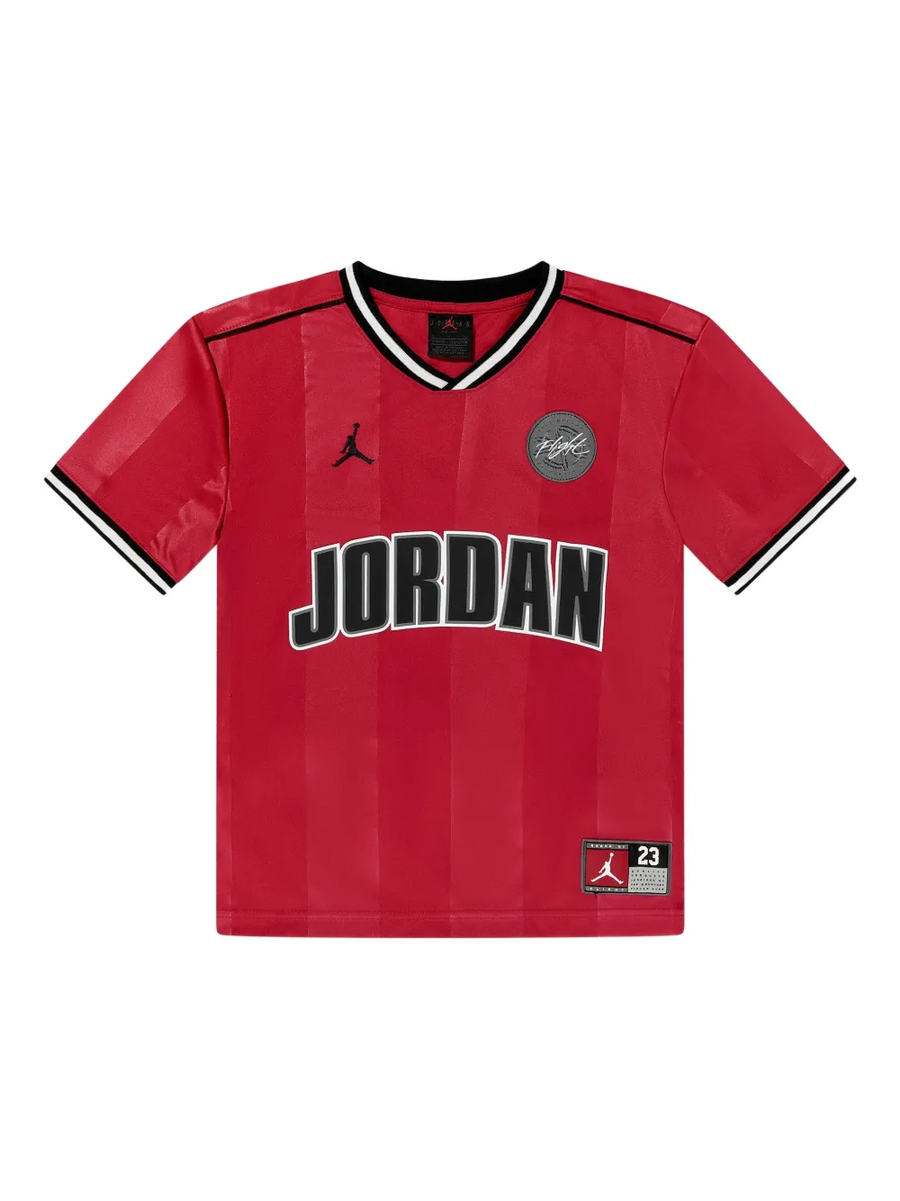 Jordan Kids patch-detail T-shirt - Rosso