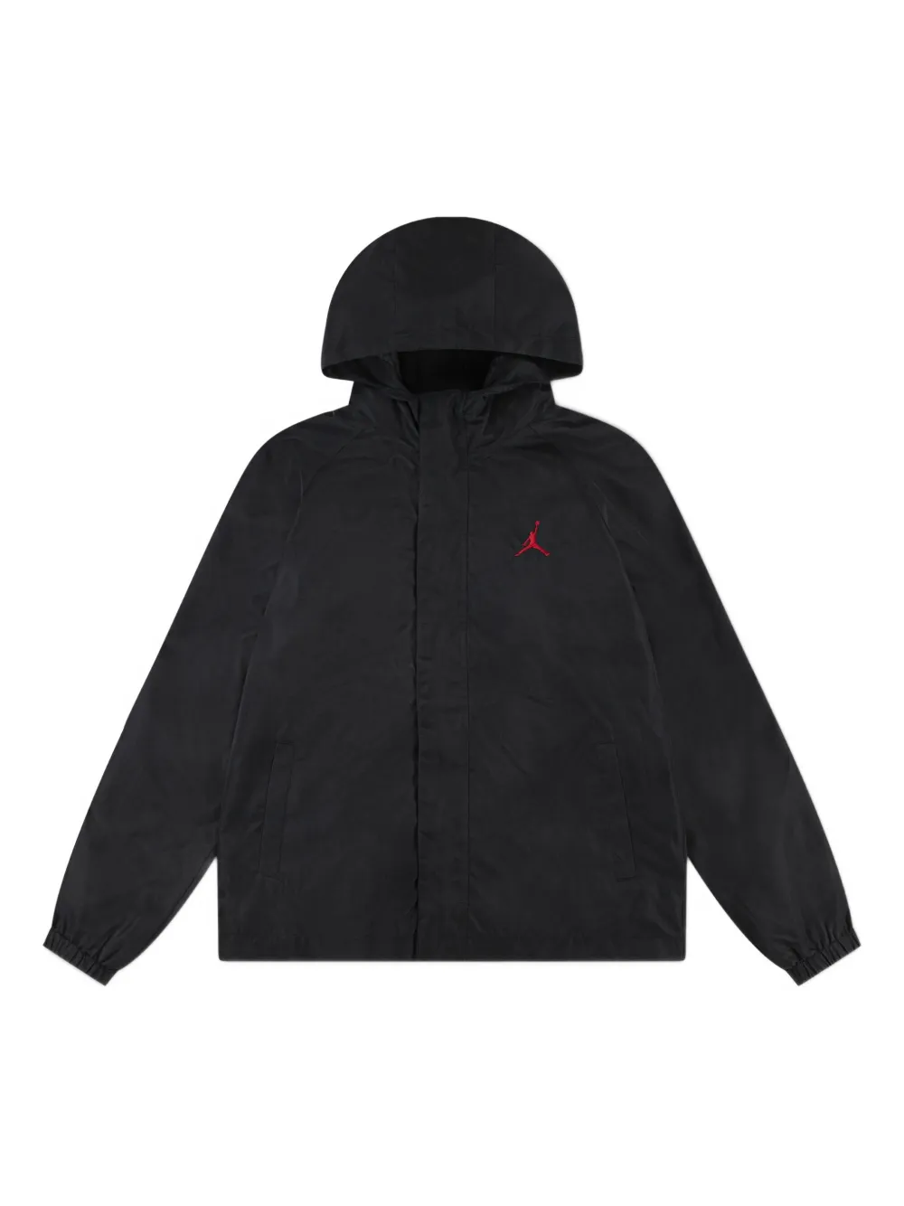 Jordan Kids logo-embroidered hooded jacket - Schwarz