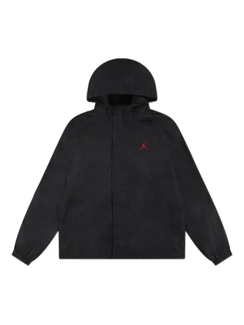 Jordan Kids logo-embroidered hooded jacket