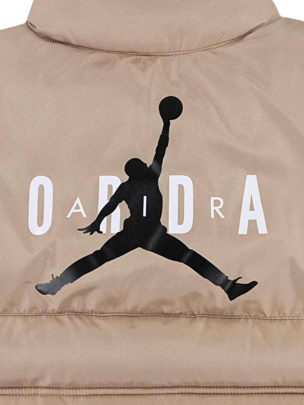  Jordan Kids Logo-embroidered Gilet - Neutrals 