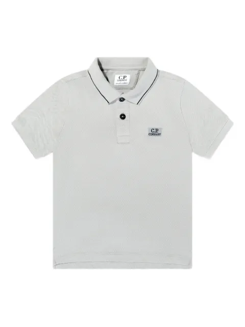 C.P. Company Kids playera tipo polo con logo