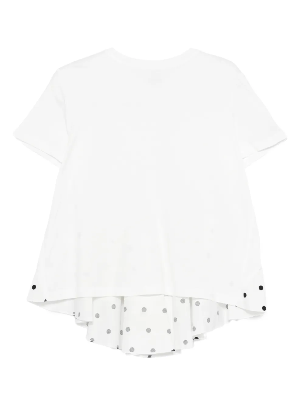 Parlor polka dot ruffled blouse | White | Image 1