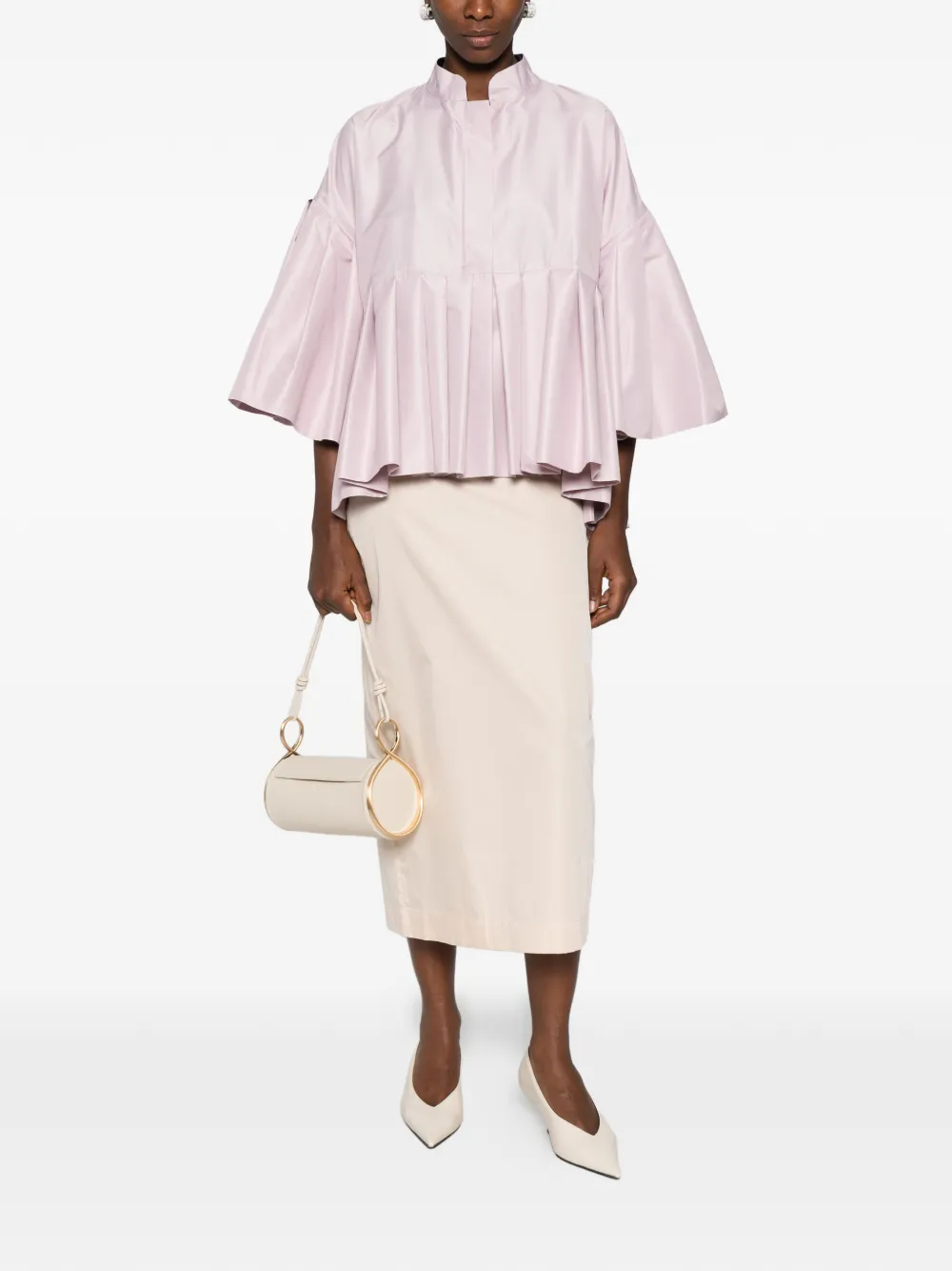 Parlor flounce-hem jacket | Cropped Jackets | Image 2