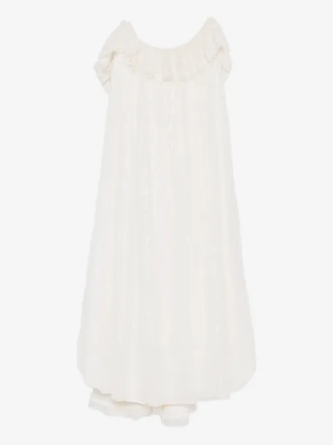 Parlor x Alice Cavaleru spaghetti-strap midi dress