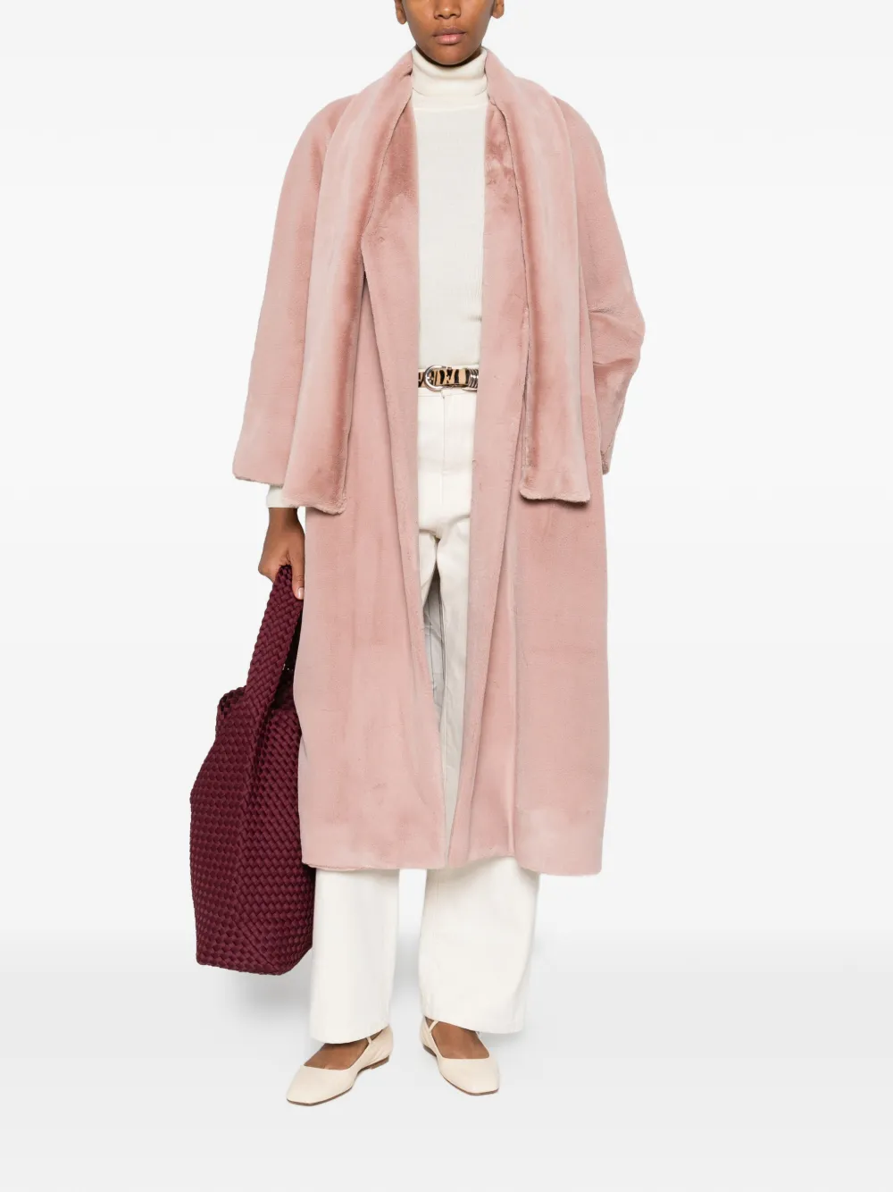 Parlor abrigo con pañuelo | Abrigos oversize | Image 2