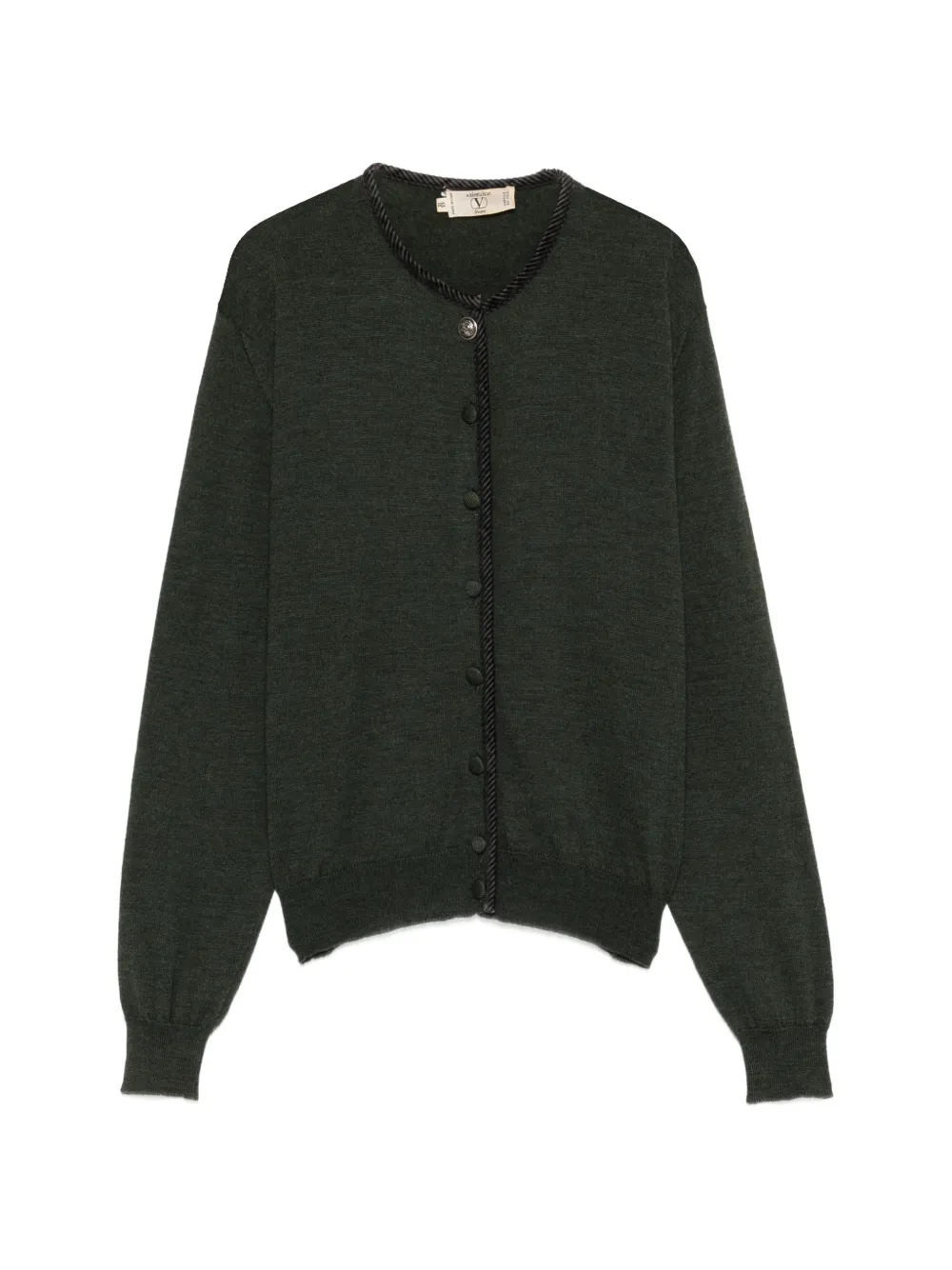Valentino Garavani Pre-Owned Cardigan anni '80 - Verde