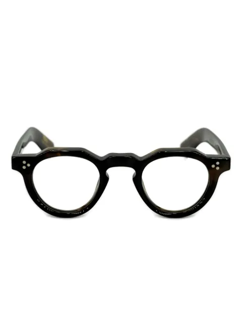 Lesca Bertholt round-frame glasses