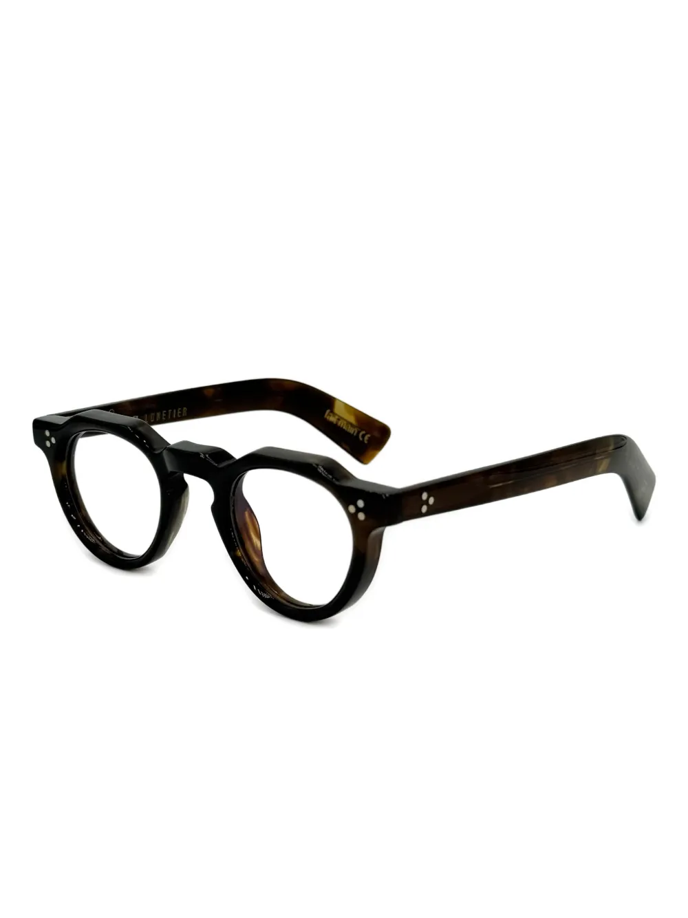 Lesca Bertholt round-frame glasses | Men | Image 2