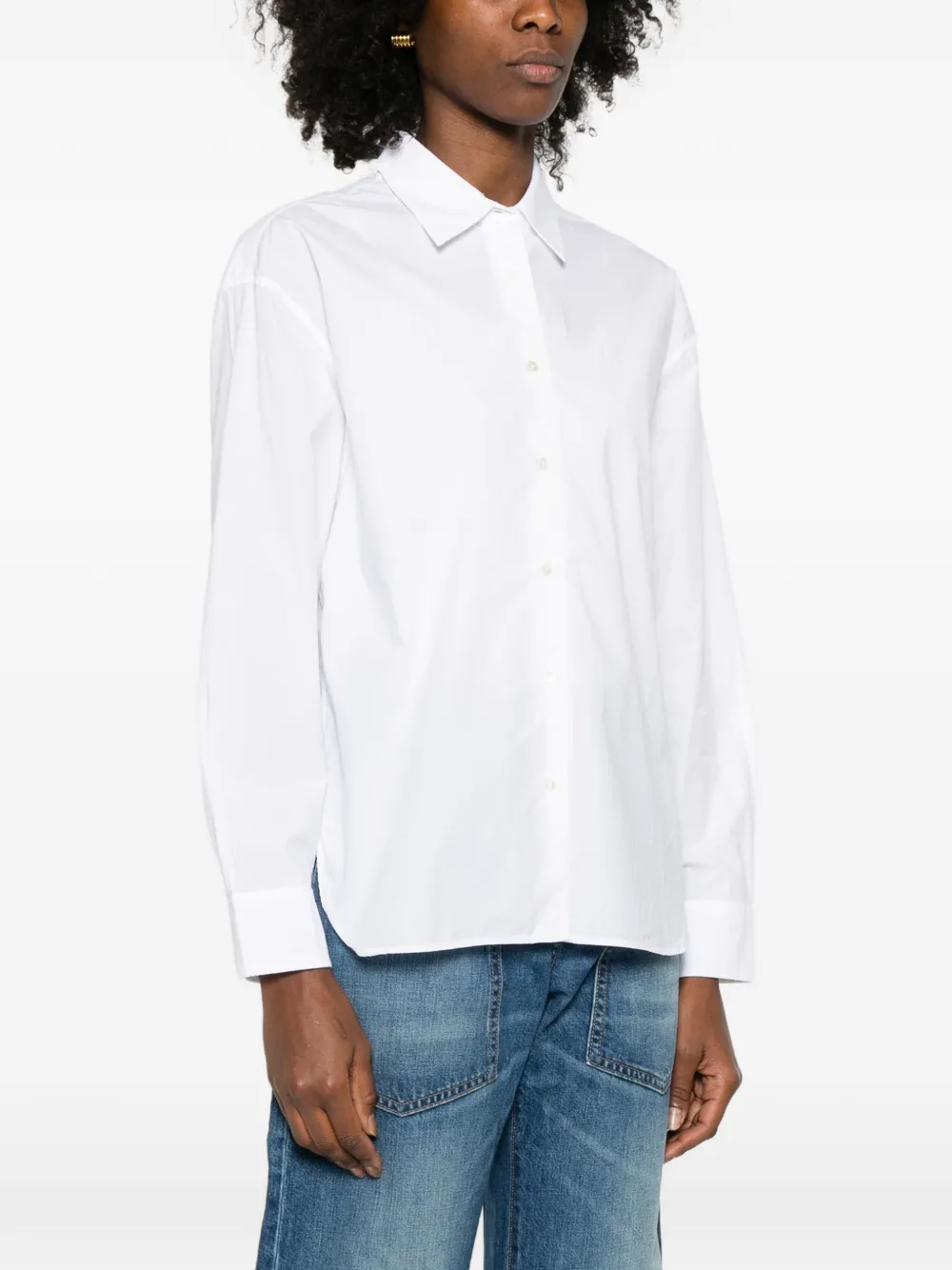 Nili Lotan Amante blouse met lange mouwen Wit