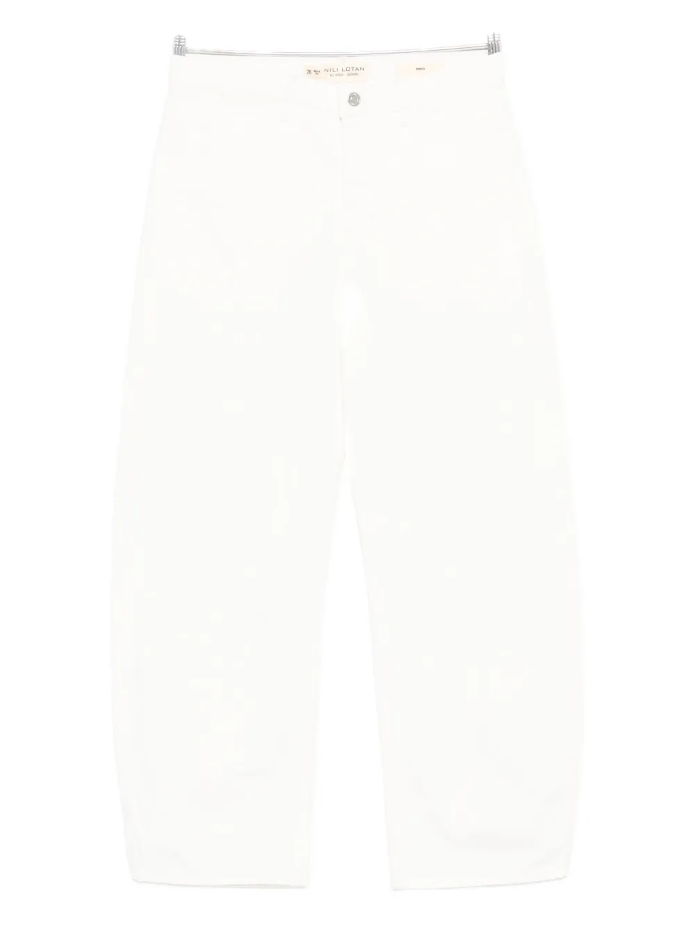 Nili Lotan Cotton Jeans In White