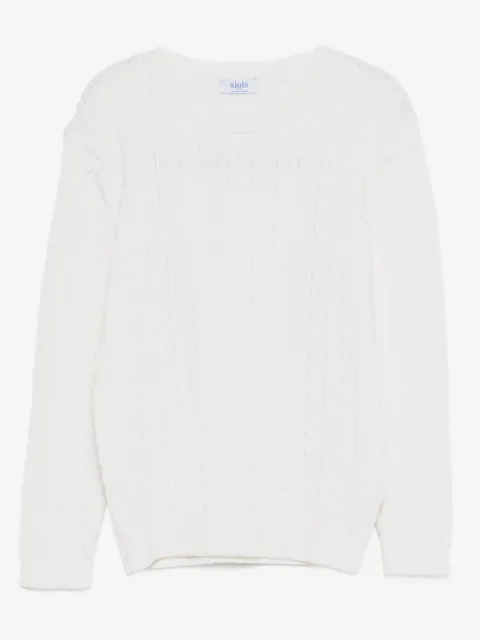 Siola cable-knit sweater