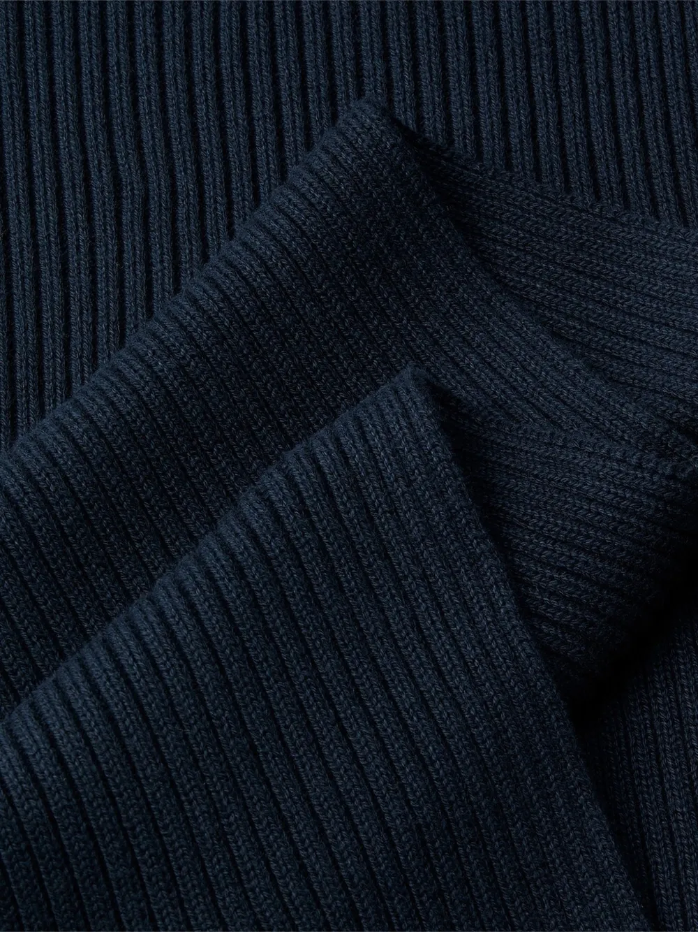 Calvin Klein Geribbelde sjaal Blauw