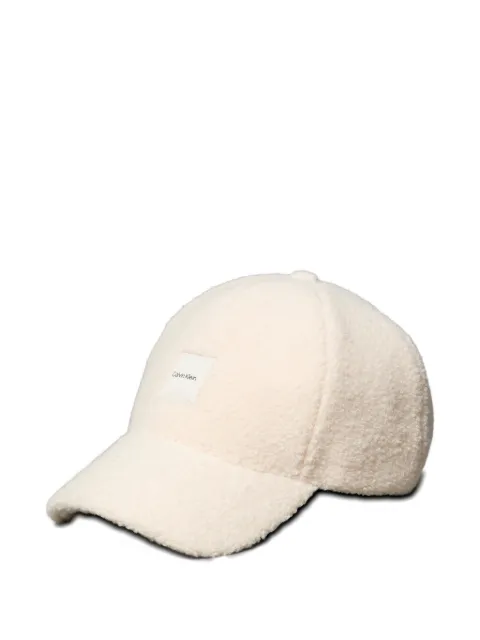 Calvin Klein logo-patch baseball cap