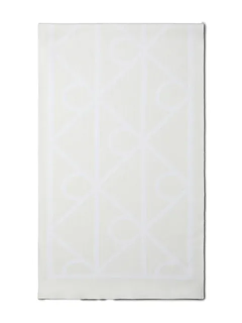 Calvin Klein pattern scarf