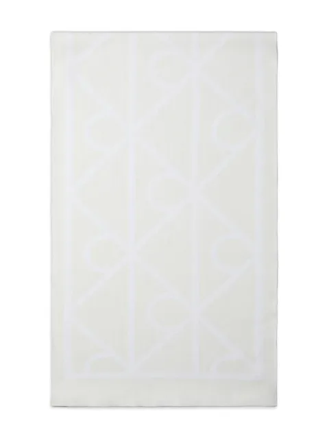 Calvin Klein pattern scarf