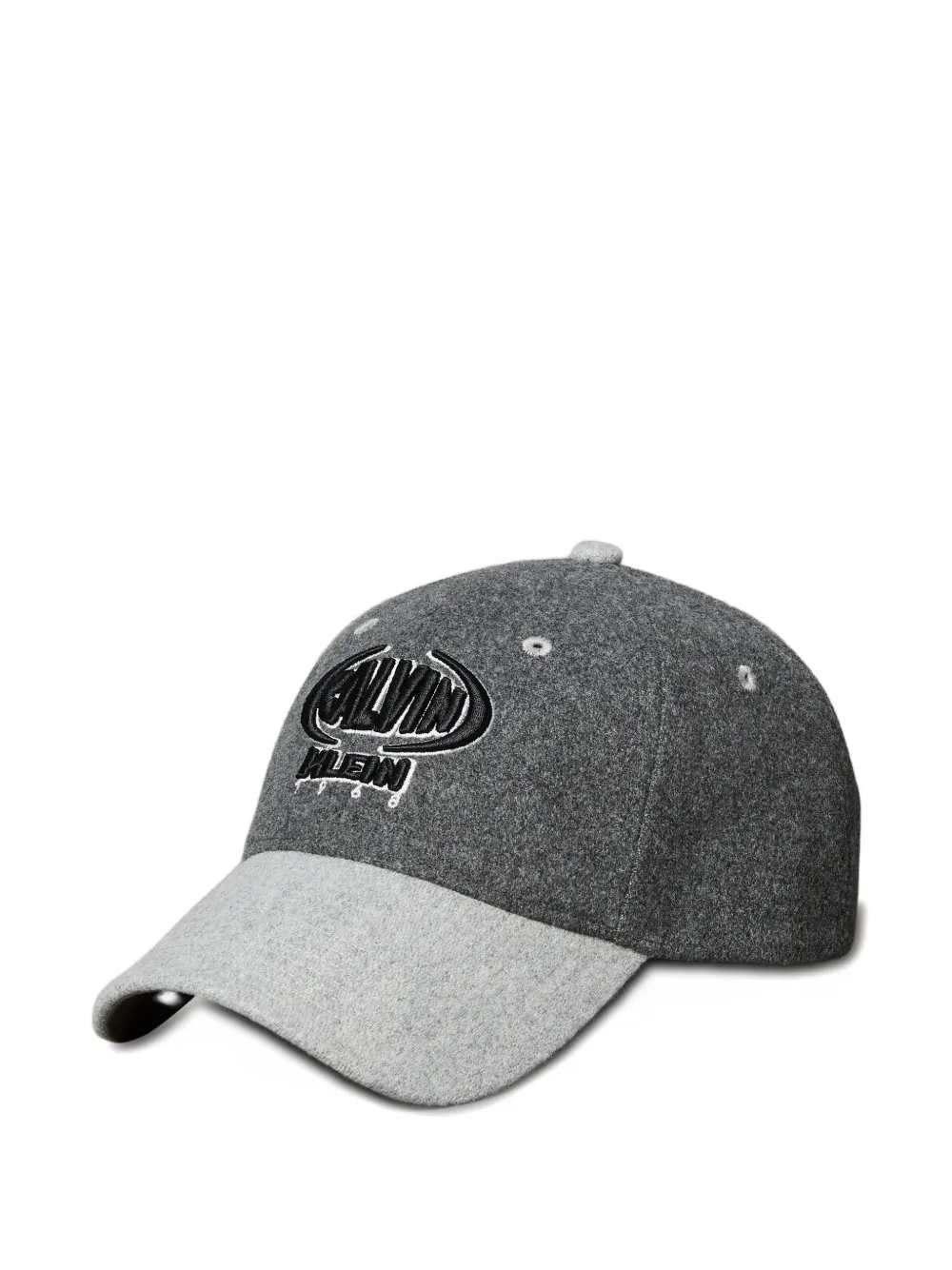 Calvin Klein logo-embroidered hat | Grey | Image 1