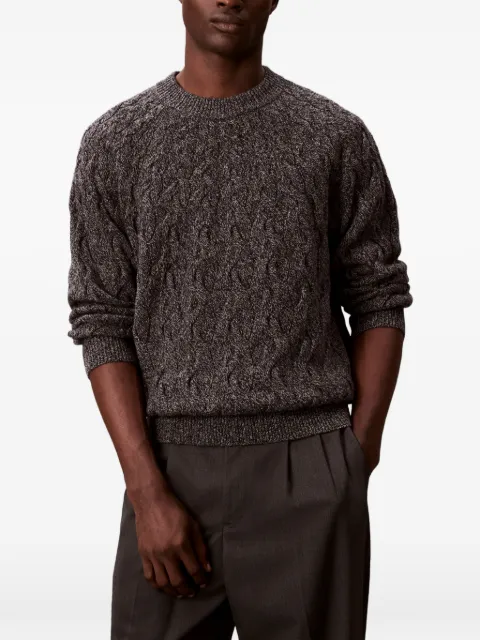 Calvin Klein cable-knit sweater