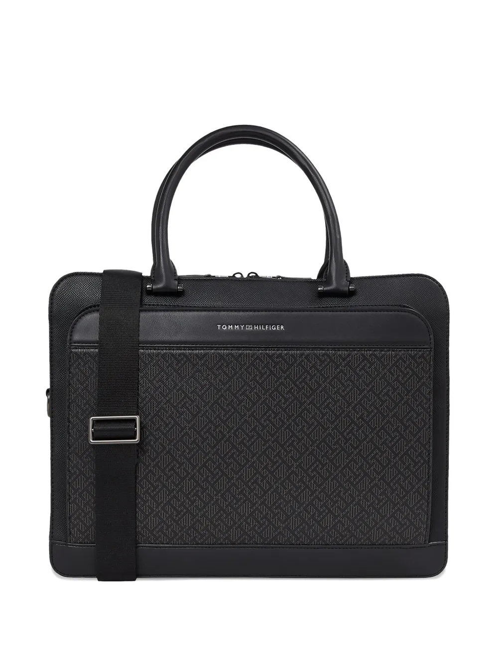 Tommy Hilfiger ribbon handle briefcase bag | noir | Image 1