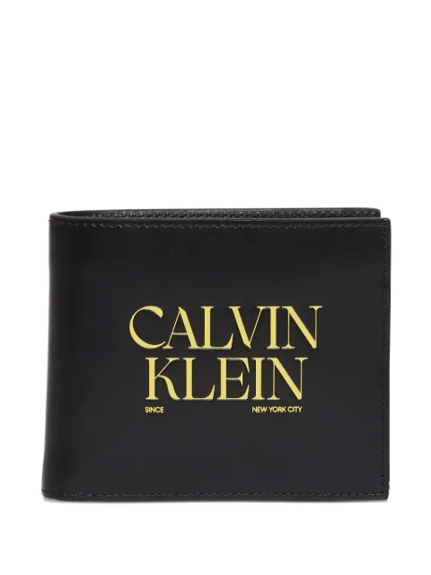Calvin Klein logo-print wallet