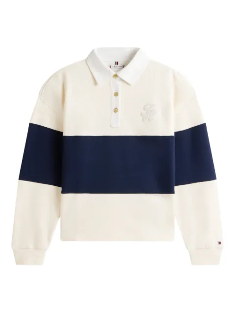 Tommy Hilfiger logo-embroidered polo shirt