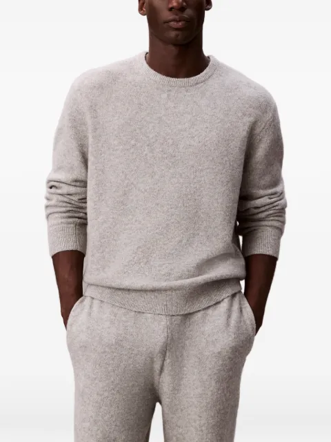 Calvin Klein ribbed crew neck sweater 