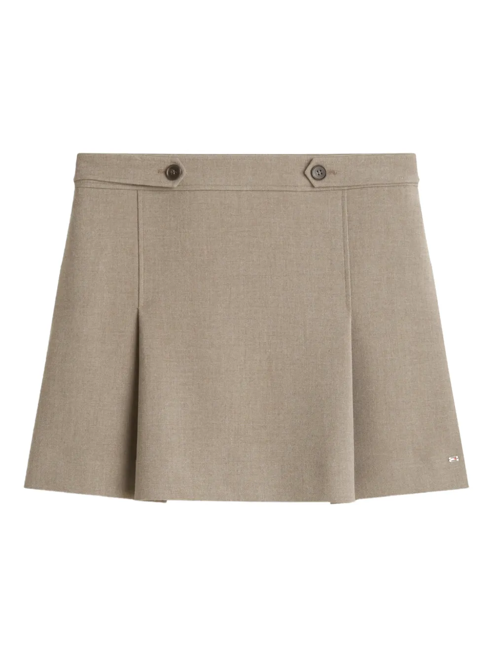 Tommy Hilfiger button mini skirt | Neutrals | Image 1