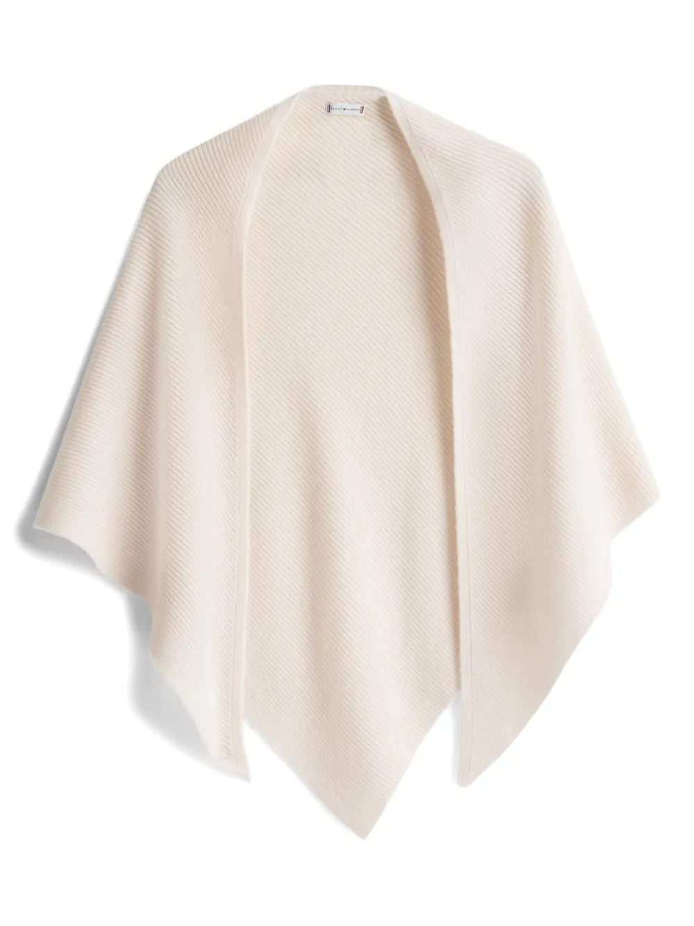 Tommy Hilfiger monogram triangle-shape scarf | Neutrals | Image 1