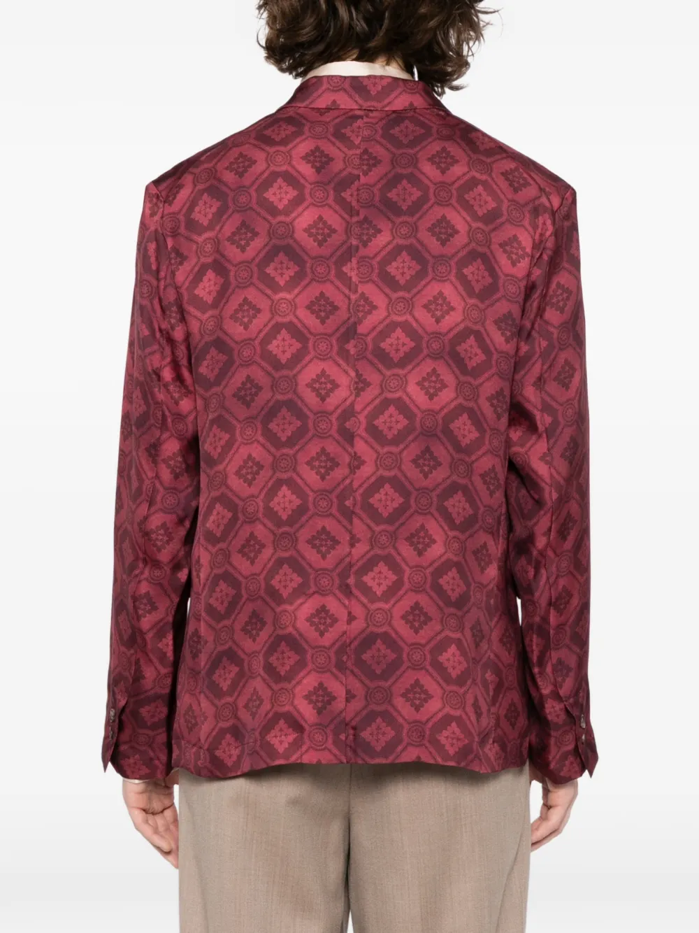 Pierre-Louis Mascia Fancy blazer Rood