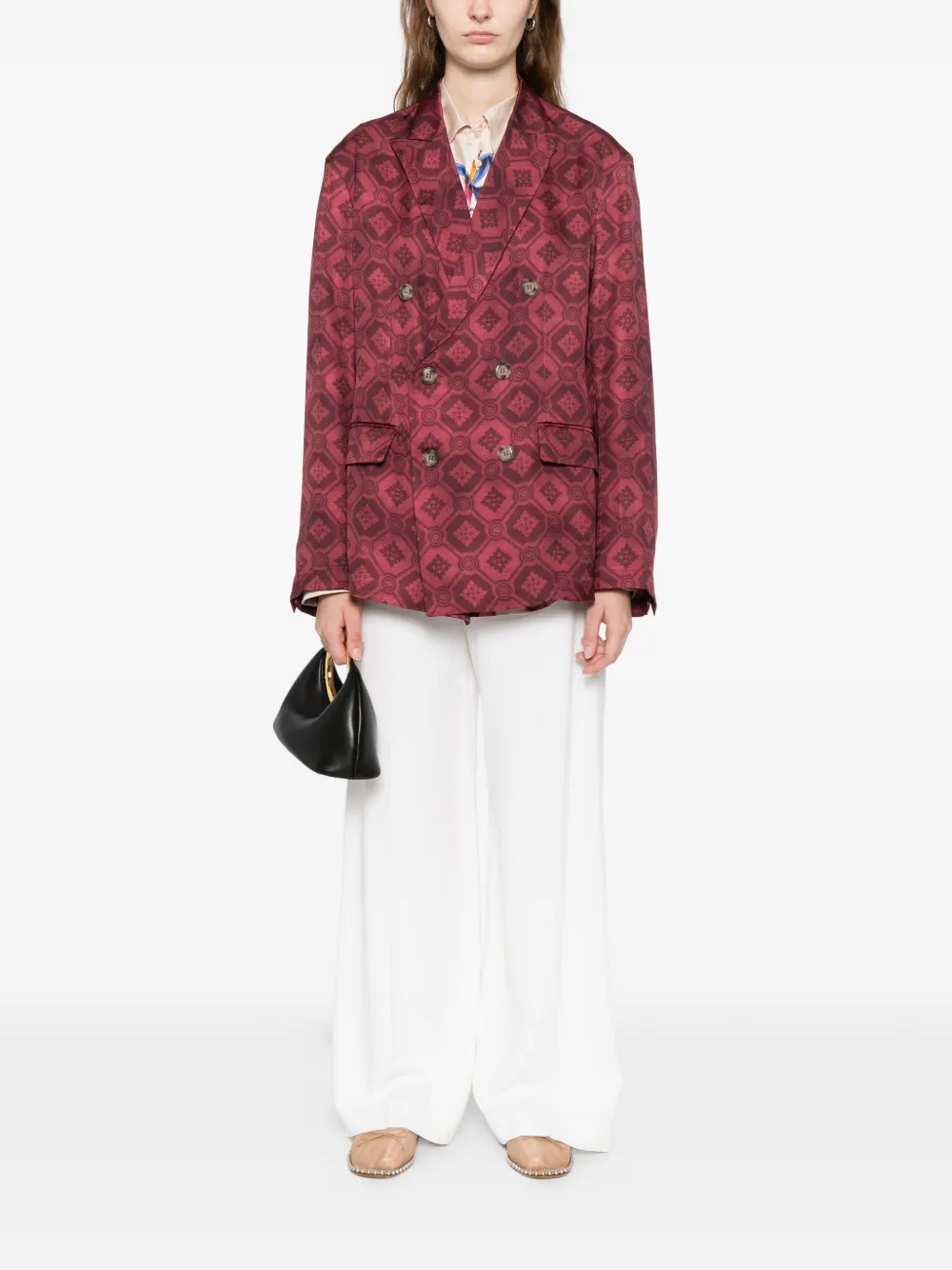  Pierre-louis Mascia Fancy Blazer - Red 