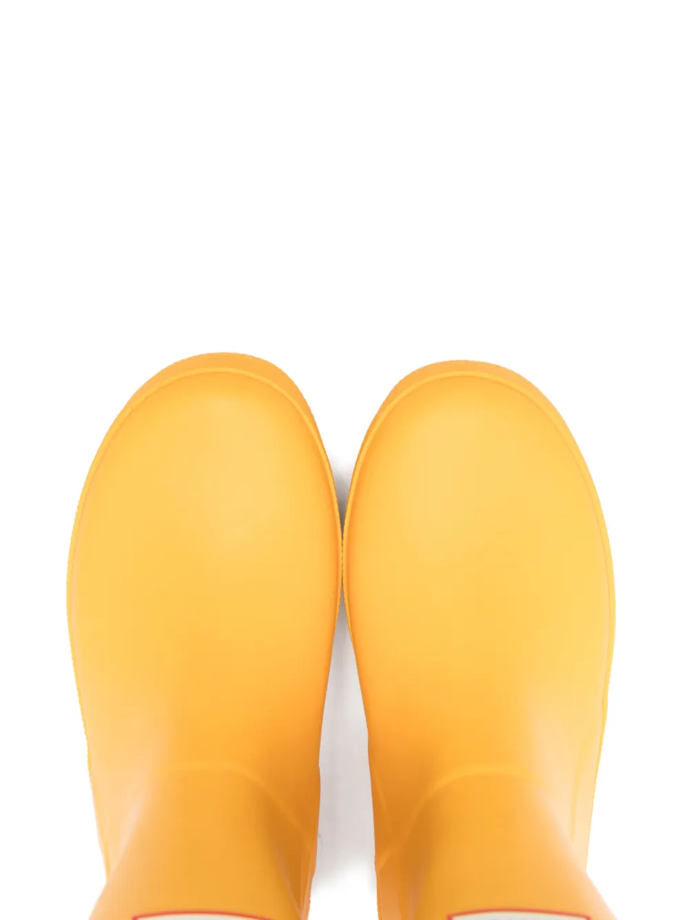 Hunter Kids Laarzen met logo Geel